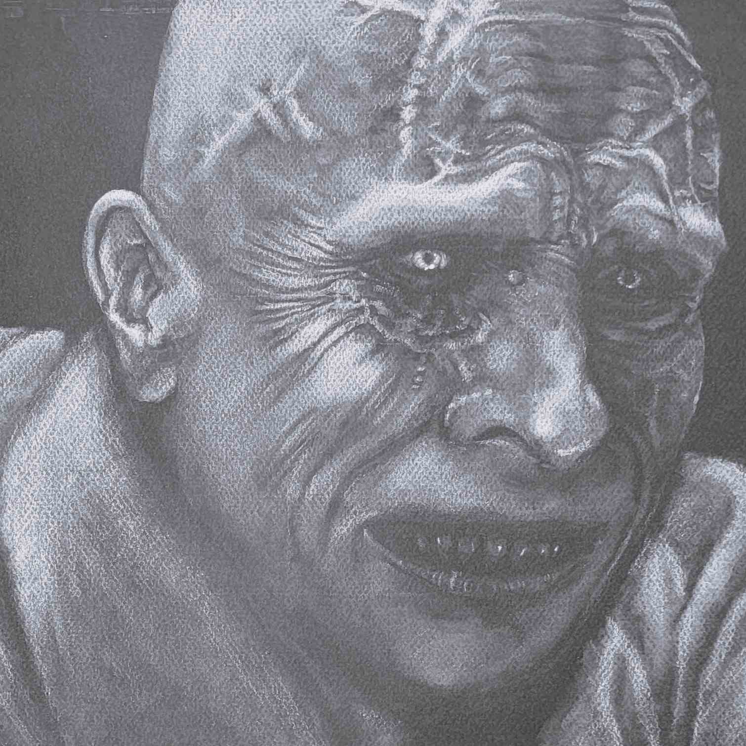 chalk drawing